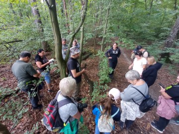 Spacer mykologiczny w Lesie Dobieszkowskim 2.09.2023r., 